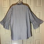 Philosophy  Woman Bell Sleeve Button Down Shirt 2X Photo 6