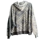 American Eagle  Outfitters Blue Paisley Hoodie Photo 1