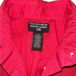 Polo by Ralph Lauren Red Sleeveless Button Photo 1