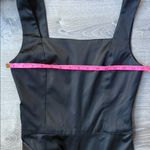 STAUD Donna black flare leg square neck jumpsuit. 10 Photo 10