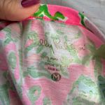 Lilly Pulitzer  Flamingo Southern Charm Palmetto Dress M Pima Cotton Resort Woman Photo 7