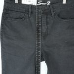 Seven7  Skinny Jeans Womens 10 (32x28.5) Black High Rise Stretch Denim Tight Pant Photo 10