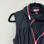 Hunter for Target Packable Hooded Vest Dress Black with Red Trim Size Medium Photo 1