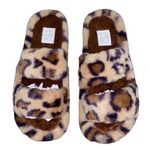 Yoki  Brown Tan Leopard Print Sandals(Size 10) Photo 0