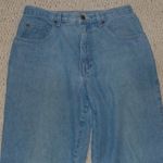 Democracy Cropped Denim Jeans, Velvet Cuffs Tiger Print, Size 6 Photo 3