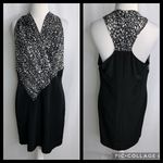 Cut25 Yigal Azrouel Black & White Sleeveless Razorback Mini Prom Event Dress 8 Photo 1