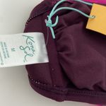 Kona Sol Burgundy Pink Colorblock Square Neck Bandeau Swim Top Size Medium NWT Photo 9