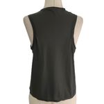 Athleta Gray Athletic Mesh Crew Neck Crop Top Women's Size Small | 3-4 Photo 1