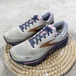 Brooks Women’s Ghost 15 Sneakers Shoes Cushioned Running in White Purple 10 Photo 1