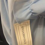 Fundamentals Housecoat Nightgown Vintage NWT Blue Lace Trim Size Large Sears Photo 3