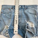 Madewell  31 relaxed-mid length denim short fray raw hem SH2 2535 Photo 5