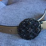 Fossil  Metallic Color Belt with Statement Buckle Small Photo 0