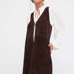 Free People Brown Suede Dress  Photo 0