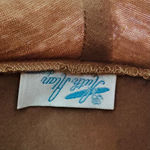 Vintage Tan Doeskin Wool Fedora Hat by Ruth Ann Designa Photo 6