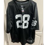 Nike Oakland Raiders On Field #28 Josh Jacobs Football Jersey Size XL Photo 7