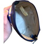 Kate Spade  blue plaid checkered makeup cosmetic clutch bag Photo 5
