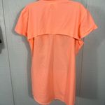 Magellan outdoors Magellan Orange Short Sleeve Button Down Womens Top Size XL EUC Photo 5