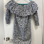 ZARA  dress black and white puffy off the shoulder size xs Photo 4