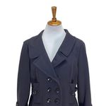 Sandro  Sportswear Peacoat Gray Size M Classic Stealth Wealth Preppy Quiet Luxury Photo 3