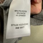 Eaze Wear by Anthony Grey Sleeveless Sweatshirt Lightweight Dress Pockets Size L Gray Size L Photo 4