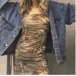 Urban Outfitters UO Cherub Mesh Ruched Bodycon Dress M Photo 1