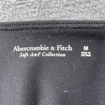 Abercrombie & Fitch Abercrombie &‎ Fitch Black Long Sleeve V-Neck Top Soft A&F Collection Medium Photo 3
