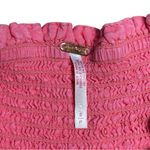 Free People Pink Strapless Pintuck Paradise Maxi Dress Womens S Photo 4