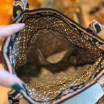 Vera Bradley  Caffe Latte Morgan Tote Shoulder Bag Quilted Cotton  Purse Paisley Photo 5