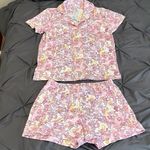 Roller Rabbit  x LoveShackFancy Preppy Patchwork Polo Pajama Set Photo 1