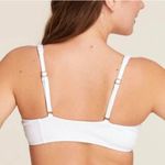 ANDIE  Swim The Havana Rib Bikini Top Removable Cups White 3XL Photo 2