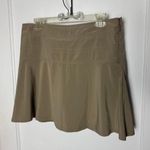 Athleta Skort Women's 10P A-line Brown Mini Short 00s Stretch School Girl Mall Photo 1