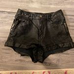 Divided Leather Shorts Photo 0