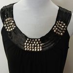 Taboo black sequined midi dress size XL Photo 3