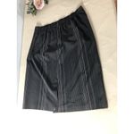 Romana Studio Women 2PC Skirt Suit 16 Long Sleeve Clueless Preppy Black 4 Button Photo 12