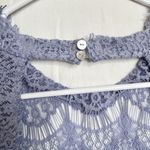 Free People NWT Intimately  Lace Daydream Bodycon Slip Dress High Neck Sz Large Photo 5