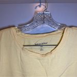 Woman Within  Yellow Scoop Neck Long Sleeve Tee 18/20 Photo 2