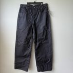 BDG Urban Outfitters Jeans 31 Bella Baggy Black Faux Leather Photo 1