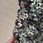 Mango  vest Boxy floral corduroy XS Small NEW quilted pocket snap detail Photo 4