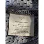 Barbie Black/Pink Short Sleeve Jersey Top Size Small V Neck Lined Mattel Graphic Pink Photo 6