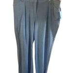 Fashion Bug  Secret Slimmer Staright Leg Gray Pants Sz 22W Petite NWT Photo 0