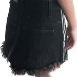 LF Black Denim Skirt With Zipper Photo 1