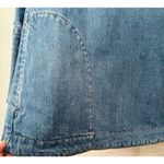 Free People Dreaming Of Denim Hendrix Bell Sleeve Boho Tunic Oversized Sz Small Photo 10