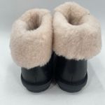 BORN Blaine Boots Size 7 Waterproof Shearling Lace Up Leather Winter Dry NEW Black Photo 4