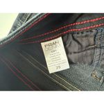 $86 New Fran Denim Amy High Rise Shorts Dark Wash Photo 2