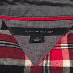 Tommy Hilfiger Tommy Hilfigar Red Plaid Half-Button Shirt Photo 3