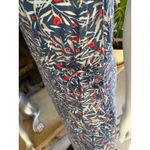 Royal Robbins  Floral Blue White Modal Blend Midi Dress Women's Size Small Photo 2