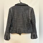 Banana Republic Tweed Moto Jacket Size 10P Photo 9