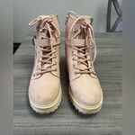 G by Guess Gbg Los Angeles Salma Womens Medium Natural Boots Natural Photo 1