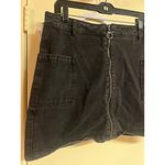 Cotton On  Vintage-Style A-Line Mini Skirt With Front Zipper & Pockets Size 6 91% Photo 2