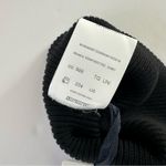 Moncler Logo-Appliquéd Ribbed Cotton Beanie Black Photo 5